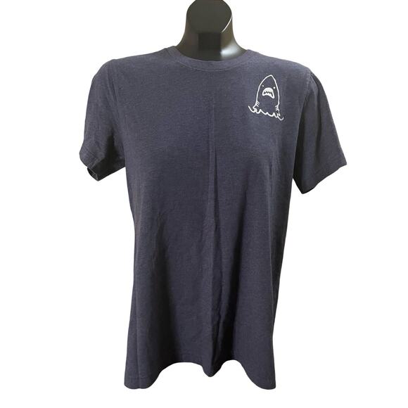 Navy Graphic Women's T-Shirt - Picture 1 of 6